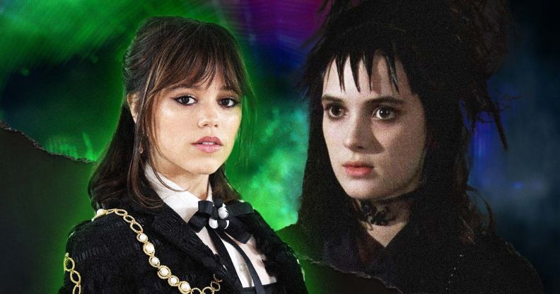 Jenna Ortega is set to star in Beetlejuice 2 as Winona Ryder's daughter (Getty)