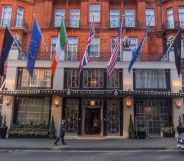 Google street view of Claridge's Hotel in London
