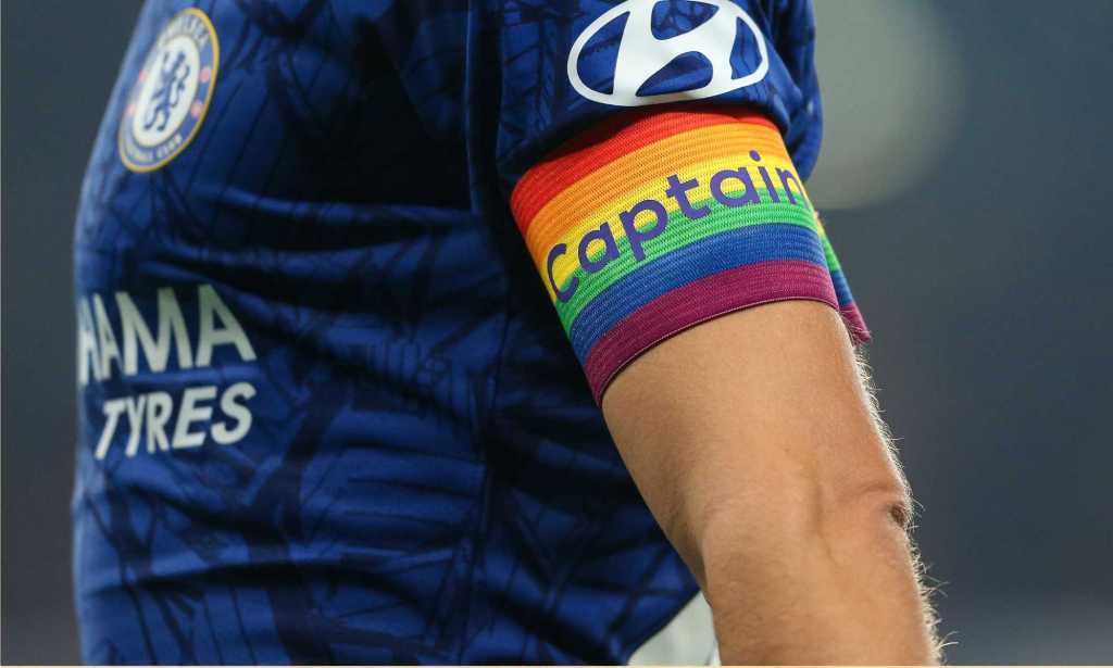 Rainbow LGBTQ+ Chelsea captain's armband