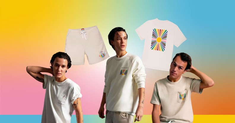 Dockers releases new gender neutral collection to celebrate Pride Month. (Dockers/PinkNews)