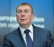 Edgars Rinkēvičs was elected president of Latvia in 2023 is is currently Europe's only gay head of state