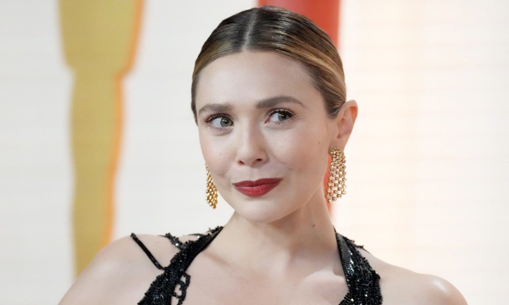 Elizabeth Olsen has thoughts on being called the internet's mother. (Getty)