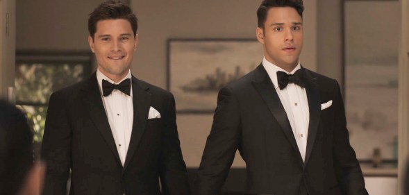 First look at TK and Carlos wedding ready in 9-1-1 Lone Star season four finale. (Fox)
