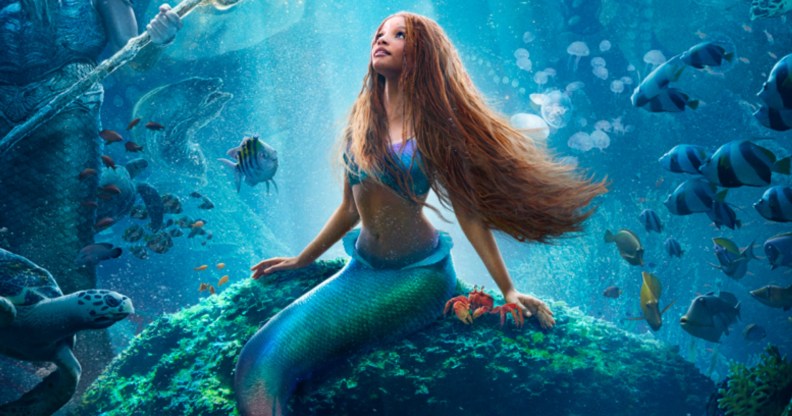 Halle Bailey as Ariel in a poster for Disney's live-action remake of The Little Mermaid. (Disney)