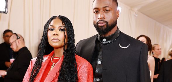 Dwyane Wade and Gabrielle Union at the Met Gala 2023.