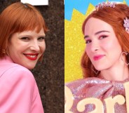 Hari Nef has her Barbie back story ready. (Getty/Warner Bros)