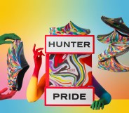 Hunter has unveiled its gender neutral shoe to celebrate Pride Month.