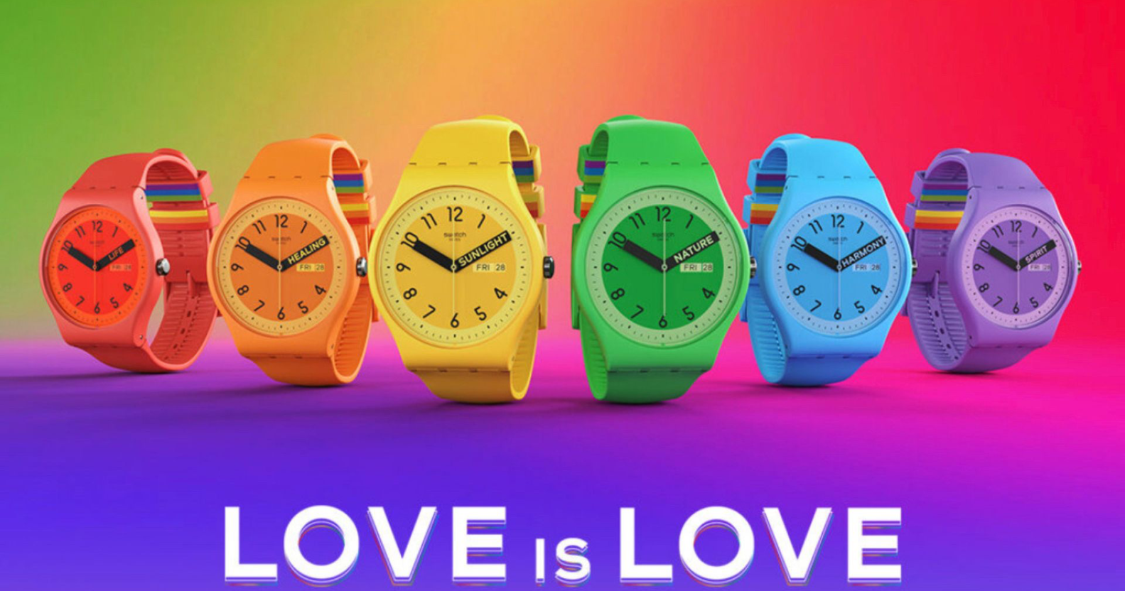 马来西亚查获彩虹骄傲主题的 Swatch 手表 – PinkNews