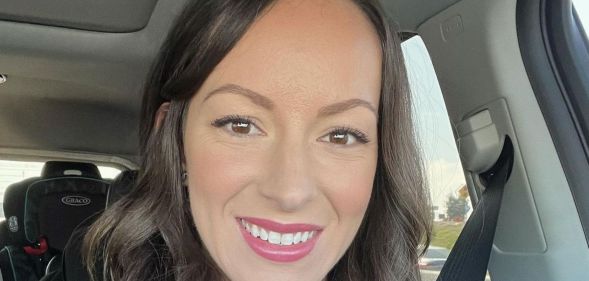 A picture of former California teacher Jessica Tapia, who has filed a lawsuit against her school district after being fired for saying she would out trans students.