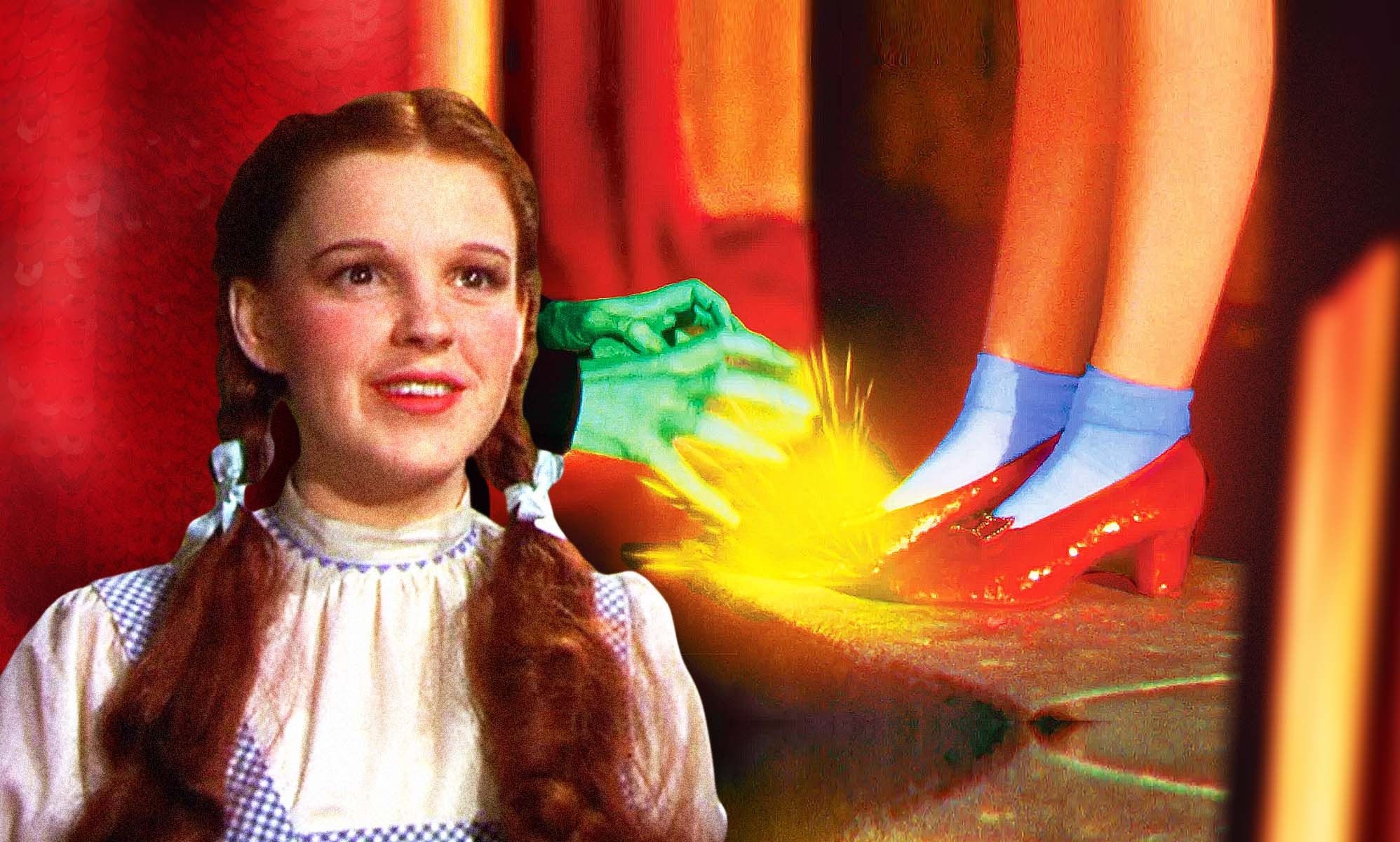 Dorothy Barbie The Wizard of Oz with Toto Ruby Red Slippers glow PLEASE  READ | eBay