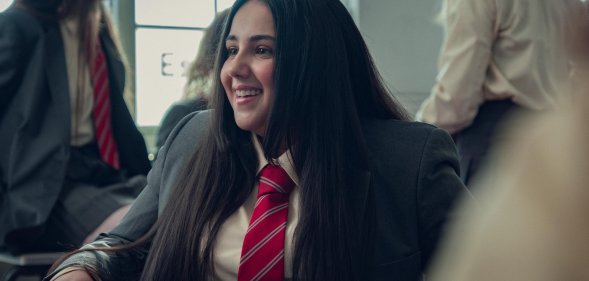 Leila Khan as Sahar Zahid in Heartstopper season 2 on Netflix