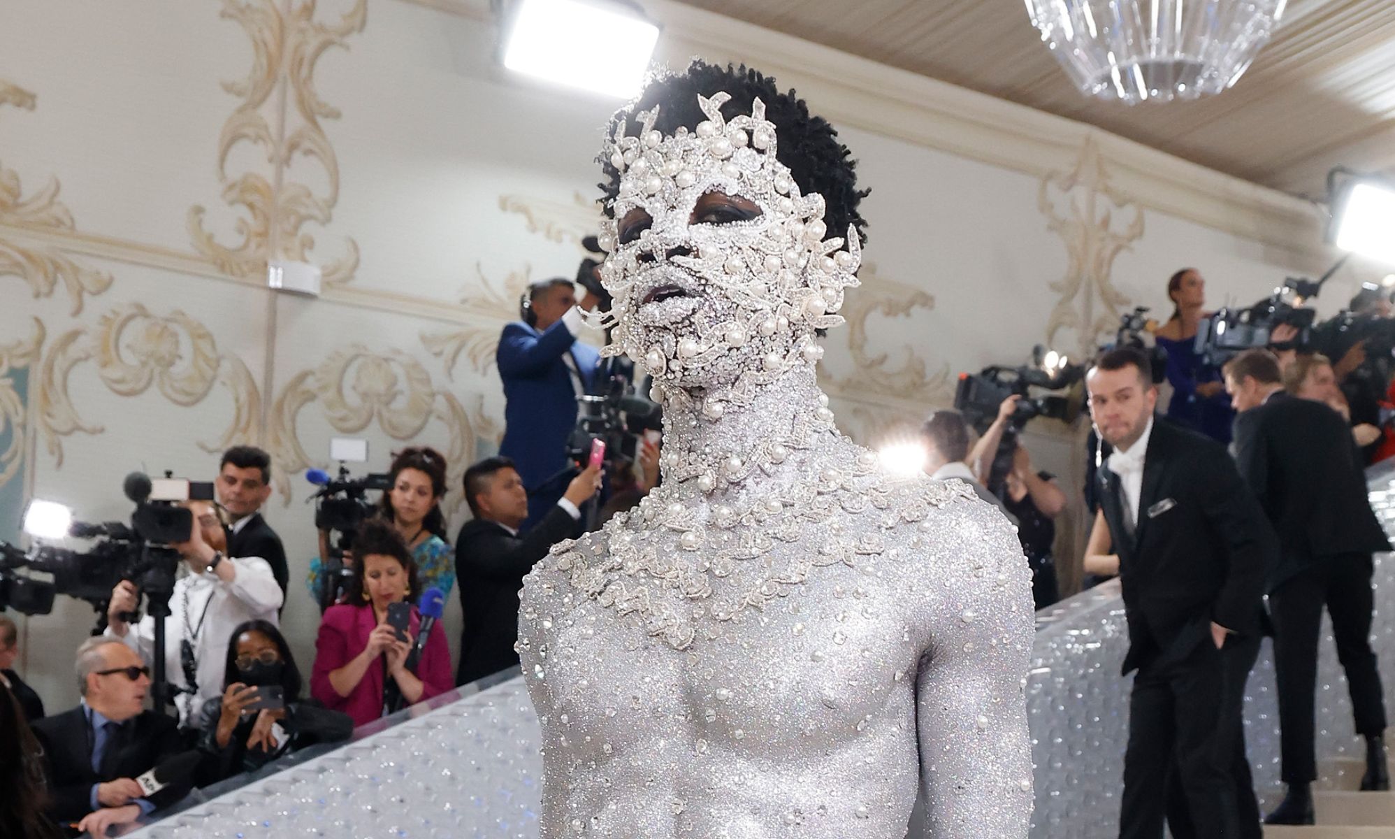Lil Nas X divides fans with jaw-dropping Met Gala look