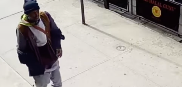 NYC police on the hunt for the man who defecated on two Pride Flags