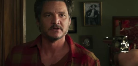 Pedro Pascal in a still from new short film Strange Way of Life.