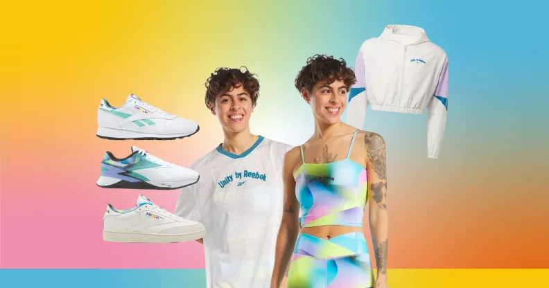 Reebok releases a genderless apparel collectiont to mark Pride Month. (PinkNews)