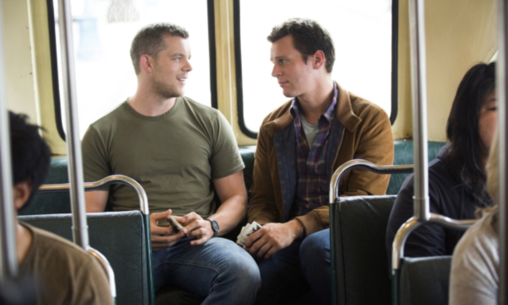 Russell Tovey in HBO drama Looking with Jonathan Groff. 