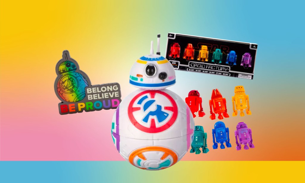 Disney releases a Star Wars Pride collection. (Disney/PinkNews)