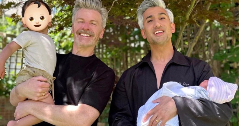 Tan France announces birth of second child.