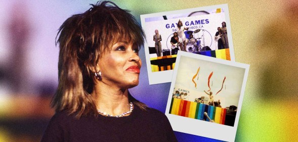 Tina Turner inspired and stood with the queer community long before other artists. (Getty/DENIZE alain)