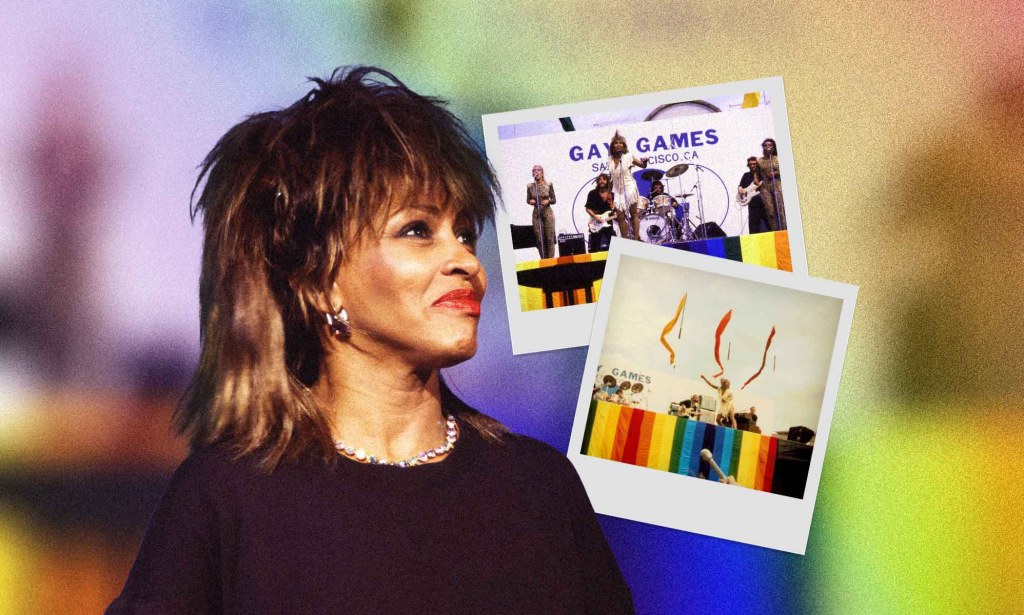 Tina Turner inspired and stood with the queer community long before other artists. (Getty/DENIZE alain)