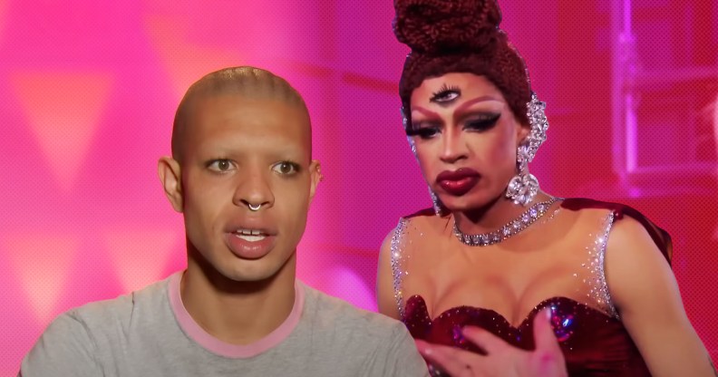 Yvie Oddly did not hold back as she came for the Drag Race producers. (Logo Television Network)