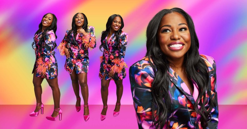 Laci Mosley turned iCarly queer with her pansexual character, Harper. (Giselle Hernandez/Paramount+)