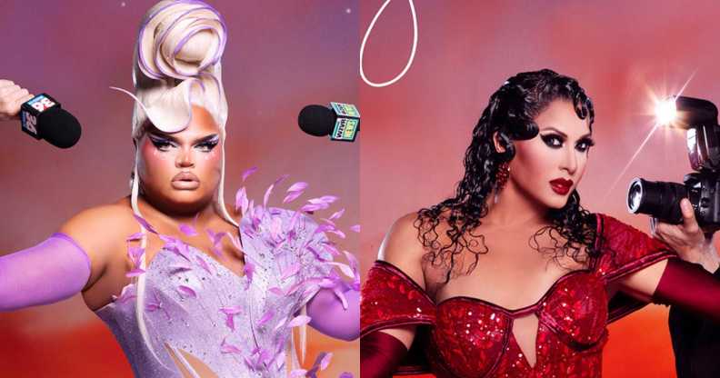 Kandy Muse and Naysha Lopez's All Stars 8 promo pictures