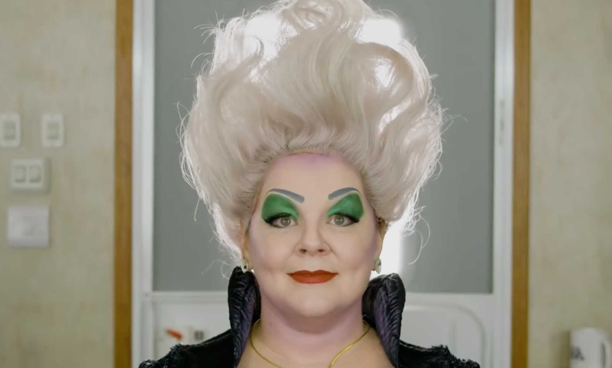 Melissa McCarthy's Ursula makeup routine sparks backlash