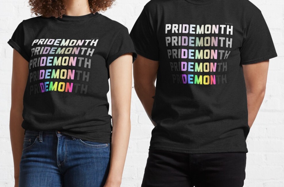 The Pride Month 'Demon' meme was designed by a queer, non-binary artist.