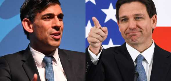 Rishi Sunak and Ron DeSantis