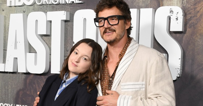 Bella Ramsey (L) weighs in on Pedro Pascal (R) being a daddy.