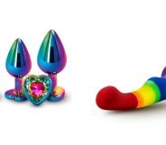 You can celebrate Pride Month with these rainbow sex toys.