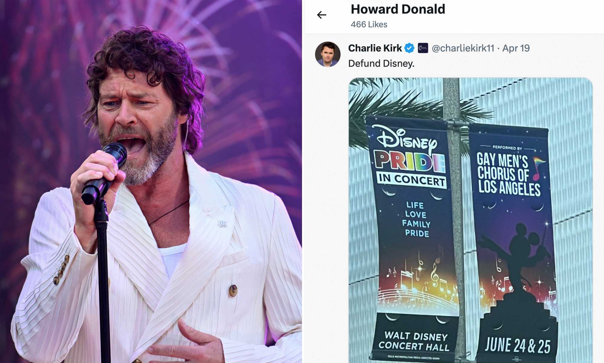 Take That’s Howard Donald dropped from Pride event