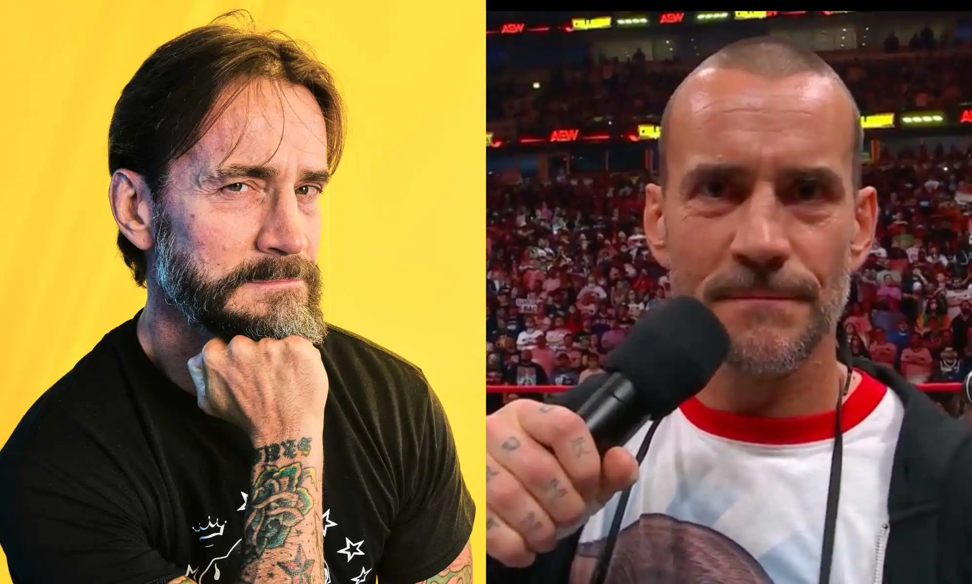 AEW's CM Punk returns with show of LGBTQ solidarity
