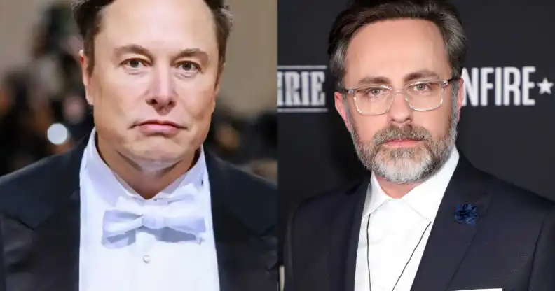 Elon Musk and The Daily Wire's Jeremy Boreing
