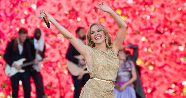 Kylie Minogue announces huge outdoor show as part of Radio 2's In the Park festival.