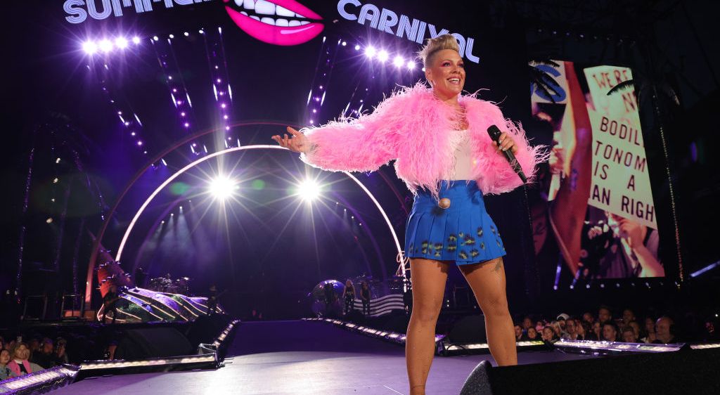 Pink is kicking off her huge Summer Carnival Tour and this is the setlist for the show.