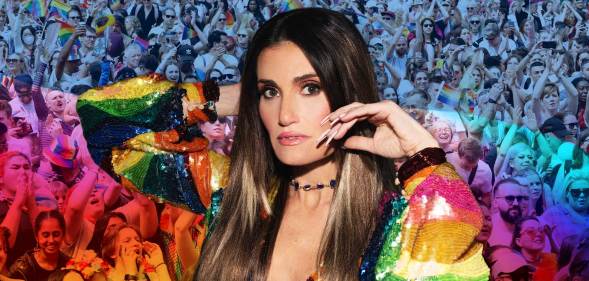 Wicked star Idina Menzel opens up about her love for the queer community. (Supplied)