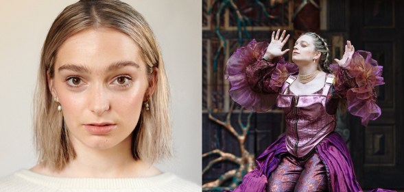 Isobel Thom plays Helena in the Globe's A Midsummer Night's Dream.