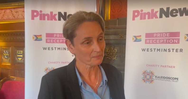 Labour MP Kate Osborne at the PinkNews Westminster Pride Reception