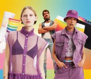 Levi's has released its new collection to celebrate Pride Month 2023. (Levi's/PinkNews)