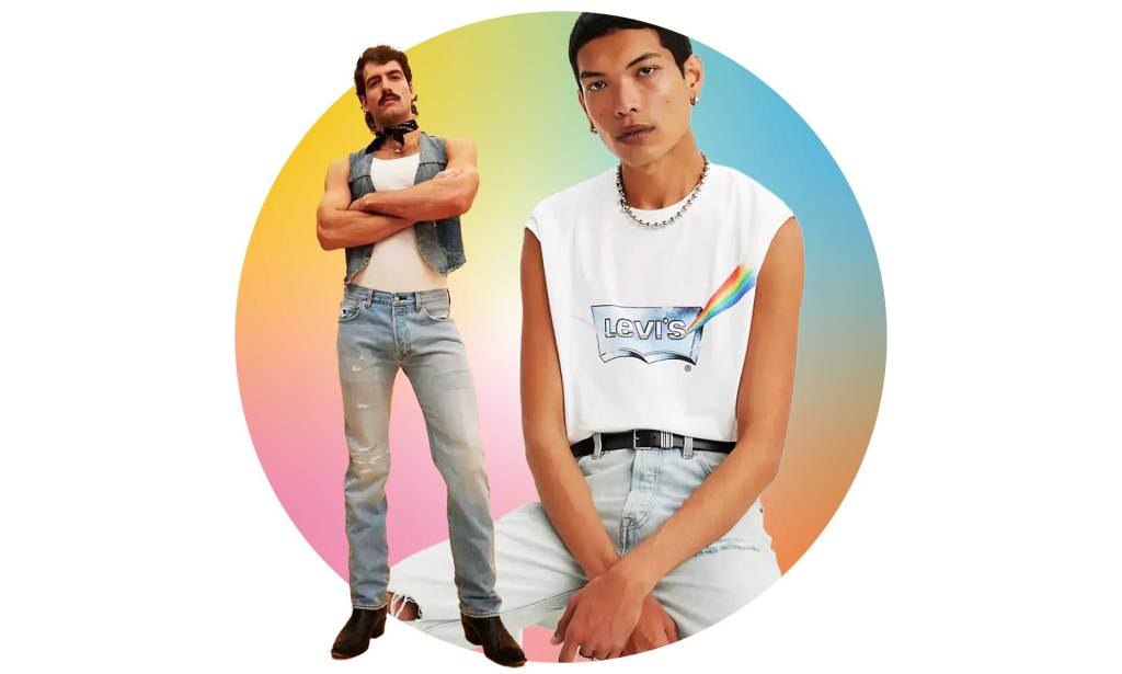 Levi's Pride collection denim range.