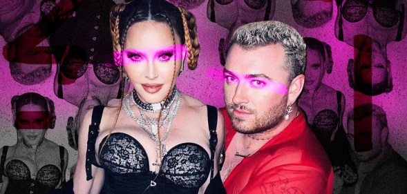 Madonna and Sam Smith are flipping off the haters on 'Vulgar'.