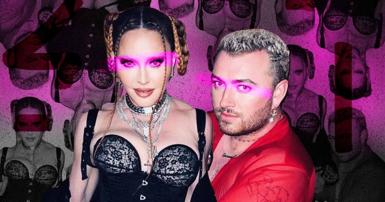 Madonna and Sam Smith are flipping off the haters on 'Vulgar'.