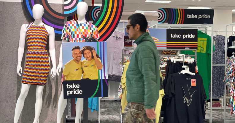 Pride collection in Target store