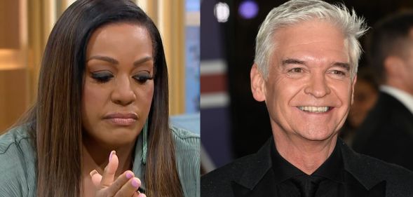 Composite image of Alison Hammond and Phillip Schofield