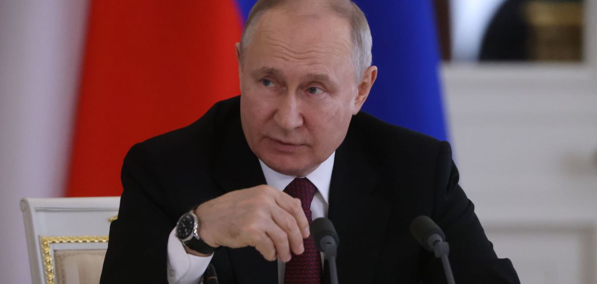 Russian president Vladimir Putin