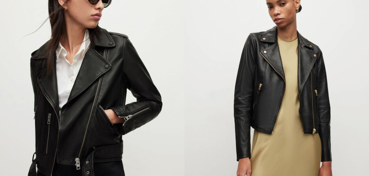 AllSaints has you covered for a staple leather biker jacket this summer.