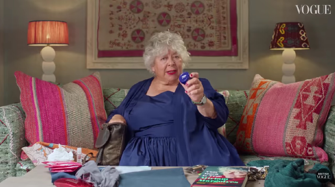 Miriam Margolyes reveals favourite skincare product in hilarious clip