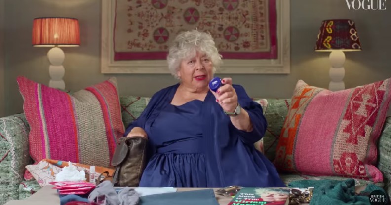 Miriam Margolyes says "every girl needs" this skincare product.